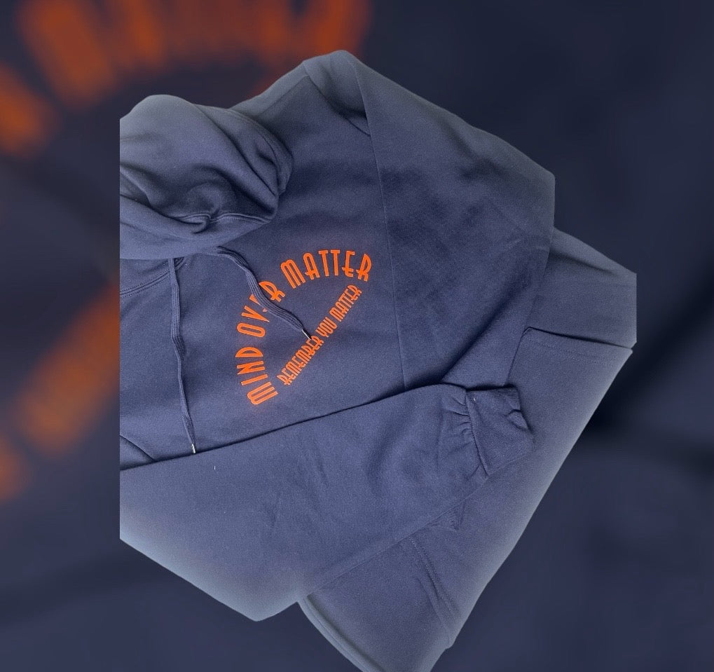 Navy Mental Matters Hoodie