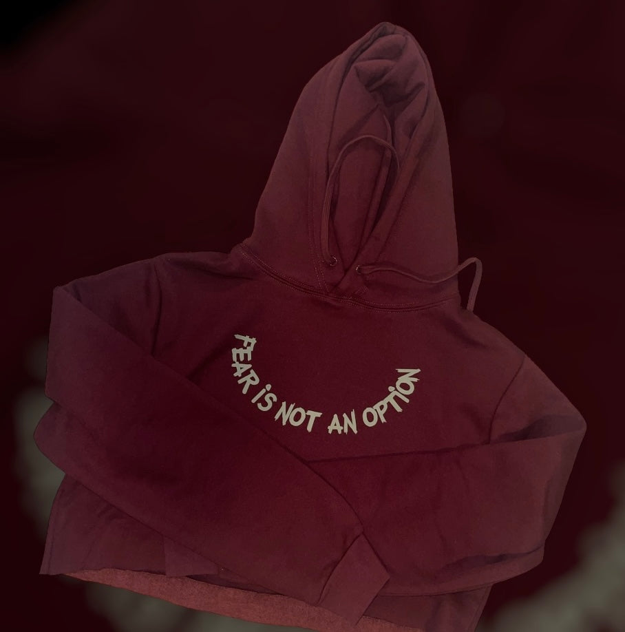 Female Maroon Hoodie