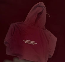 Load image into Gallery viewer, Female Maroon Hoodie
